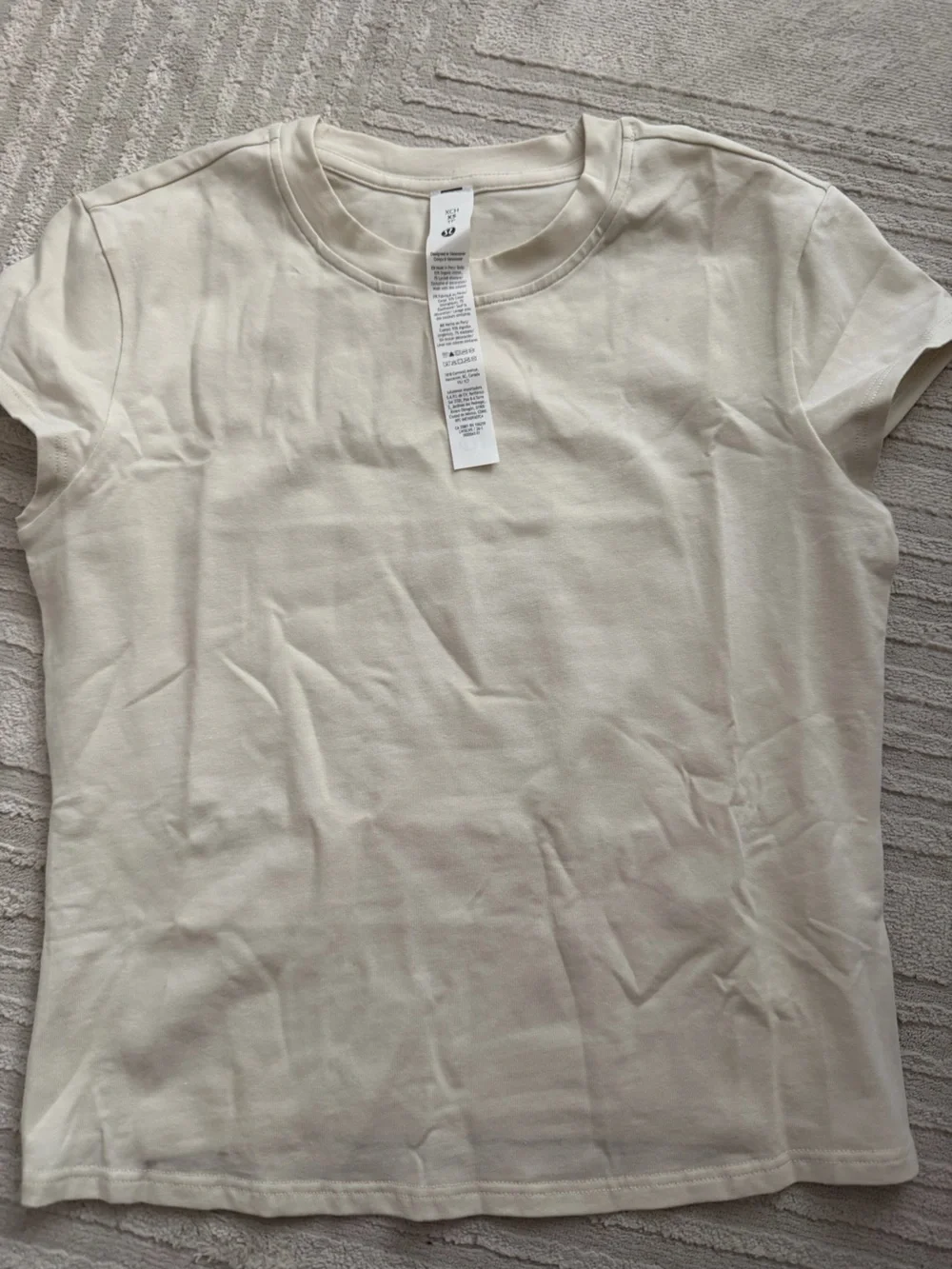 Lululemon Cotton Baby Tee